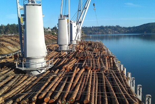 Timber Transport in Southern Mindanao